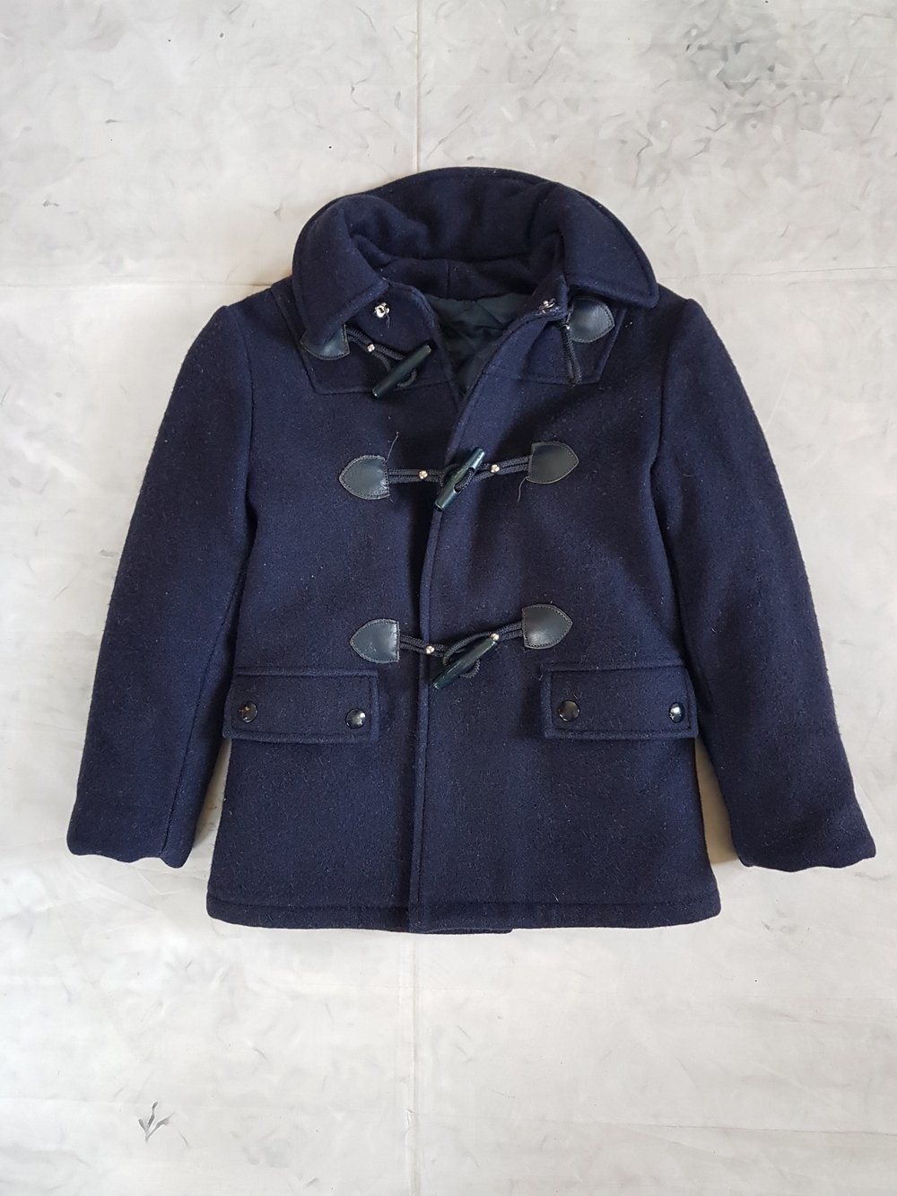 Vintage 70's LITTLE NUGGET Navy Toggle Duffle Coat UNISEX